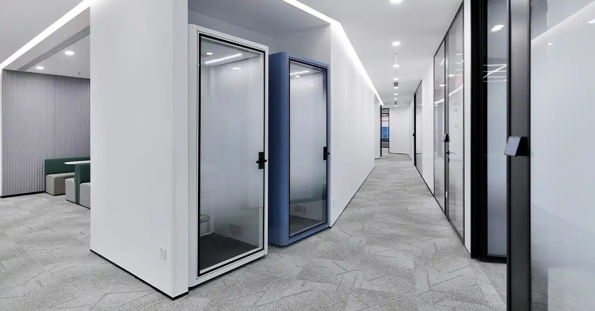 Designing Quiet Spaces: How Office Phone Booths Improve the Workplace