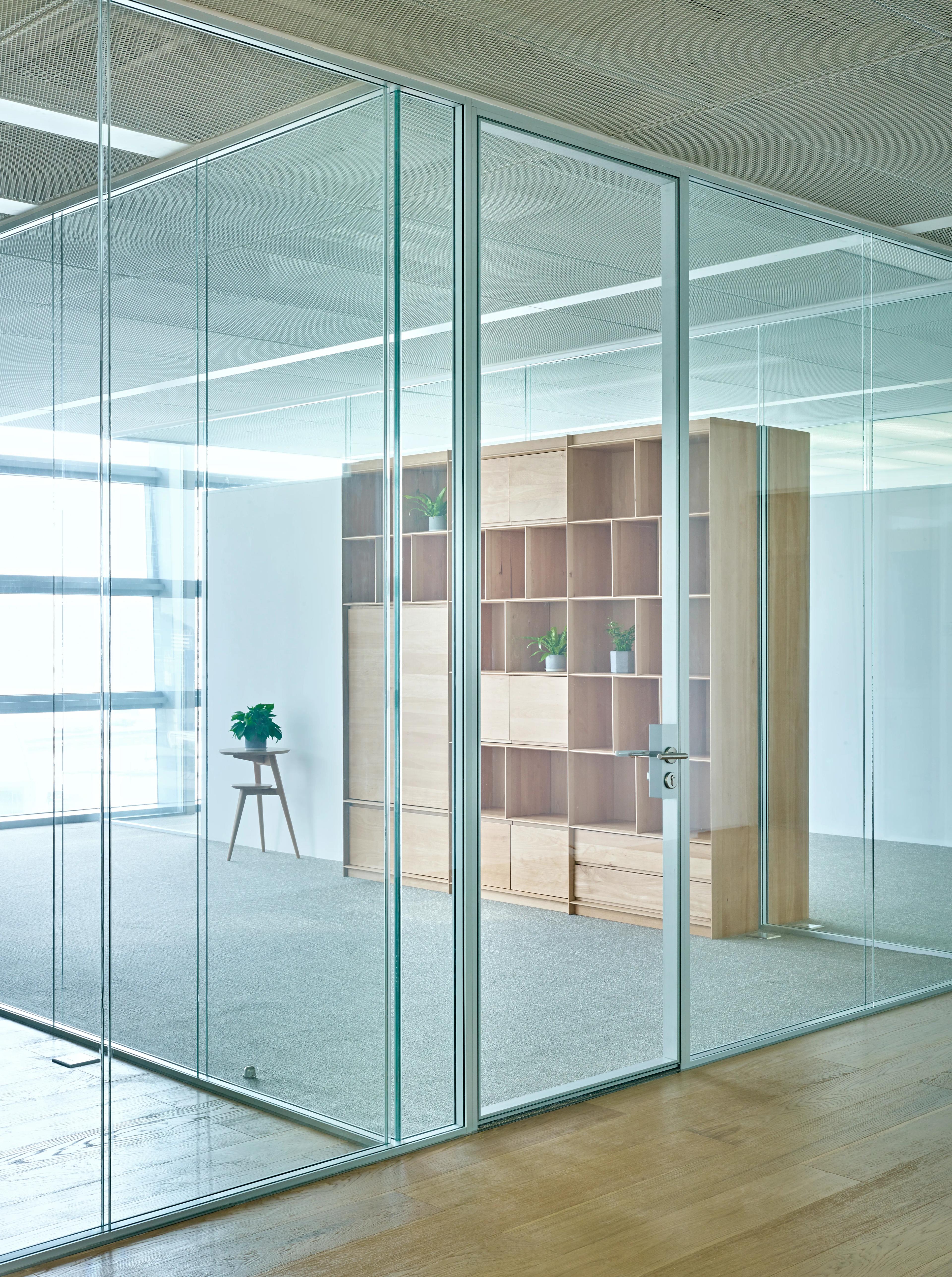 L-65 Office Glass Partition